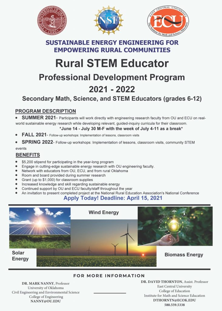 Rural STEM Educator PD Program